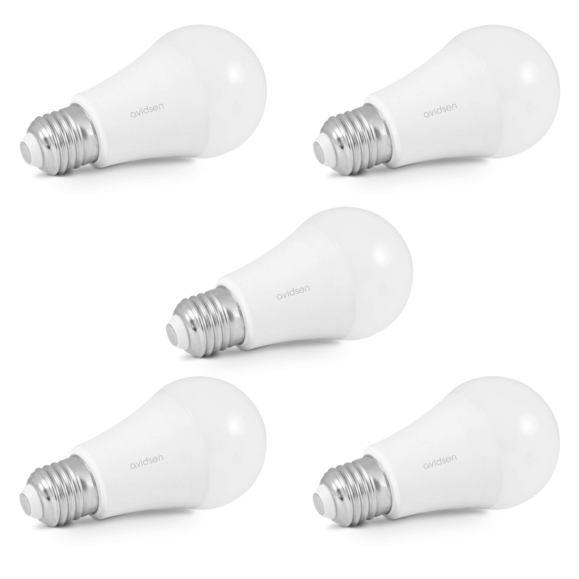 HomeLight Ampoule led connectée Avidsen Home culot E27 : variation couleur  + intensité + Alexa + Google 