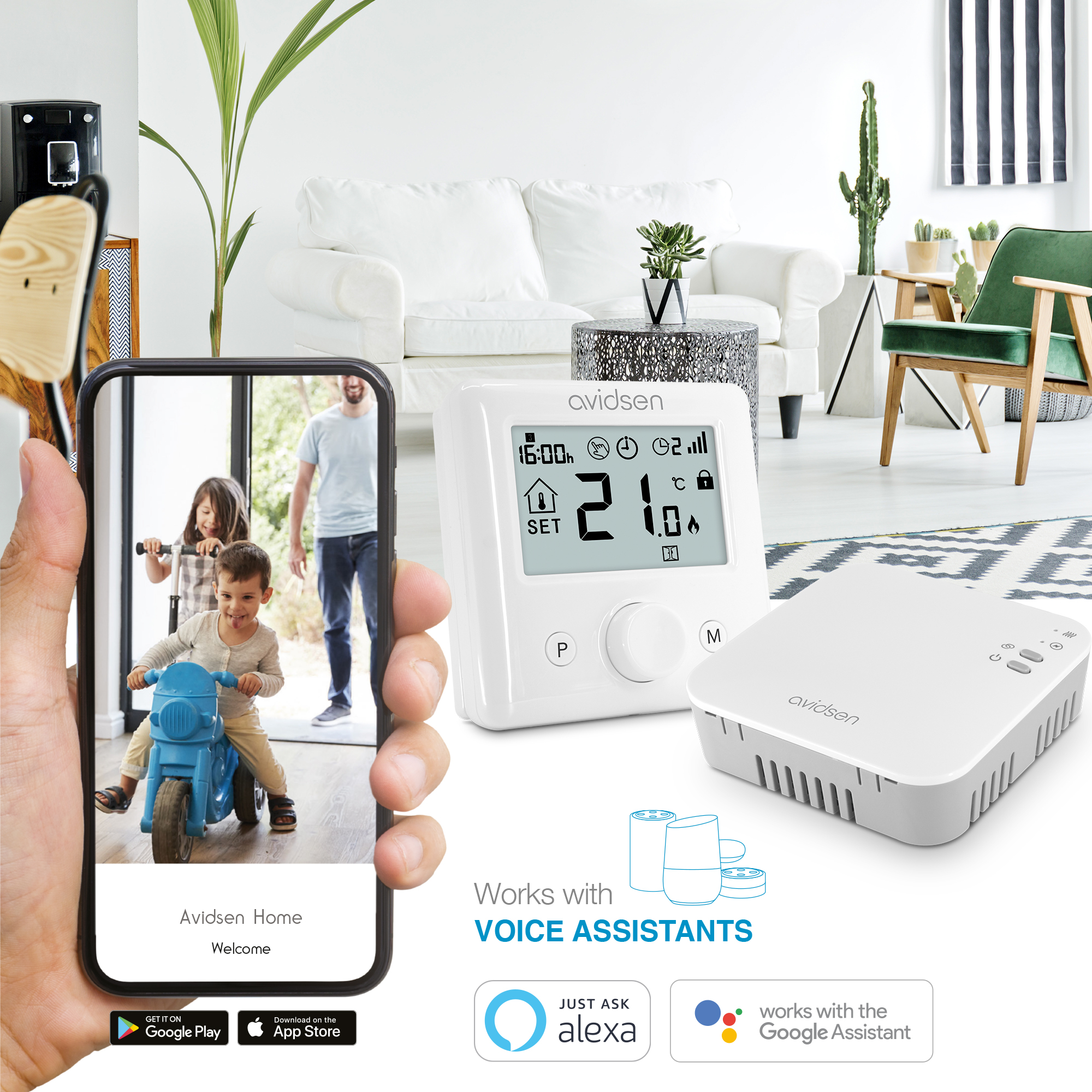 Avidsen HomeFlow WL : le thermostat sans fil connecté pour