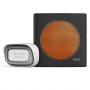 Sonnette sans fil diBi Flash Soft orange - 081737G - Extel