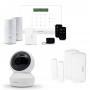 Kit alarme sans fil 127055 pour appartement avec accessoires