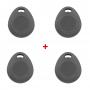 Lot de 4 badges RFID WelcomeEye Tag