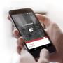 L'application Thomson installée sur un smartphone