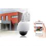 Caméra IP dôme PTZ WiFi 960p usage ext Mise en situation - 512393 - Thomson