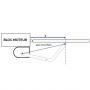 Bloc moteur droit seul ATB2 Installation - 850406 - Extel