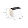 Bloc moteur complet sans électronique CARA Dimensions avec Capot - 861407 - Extel