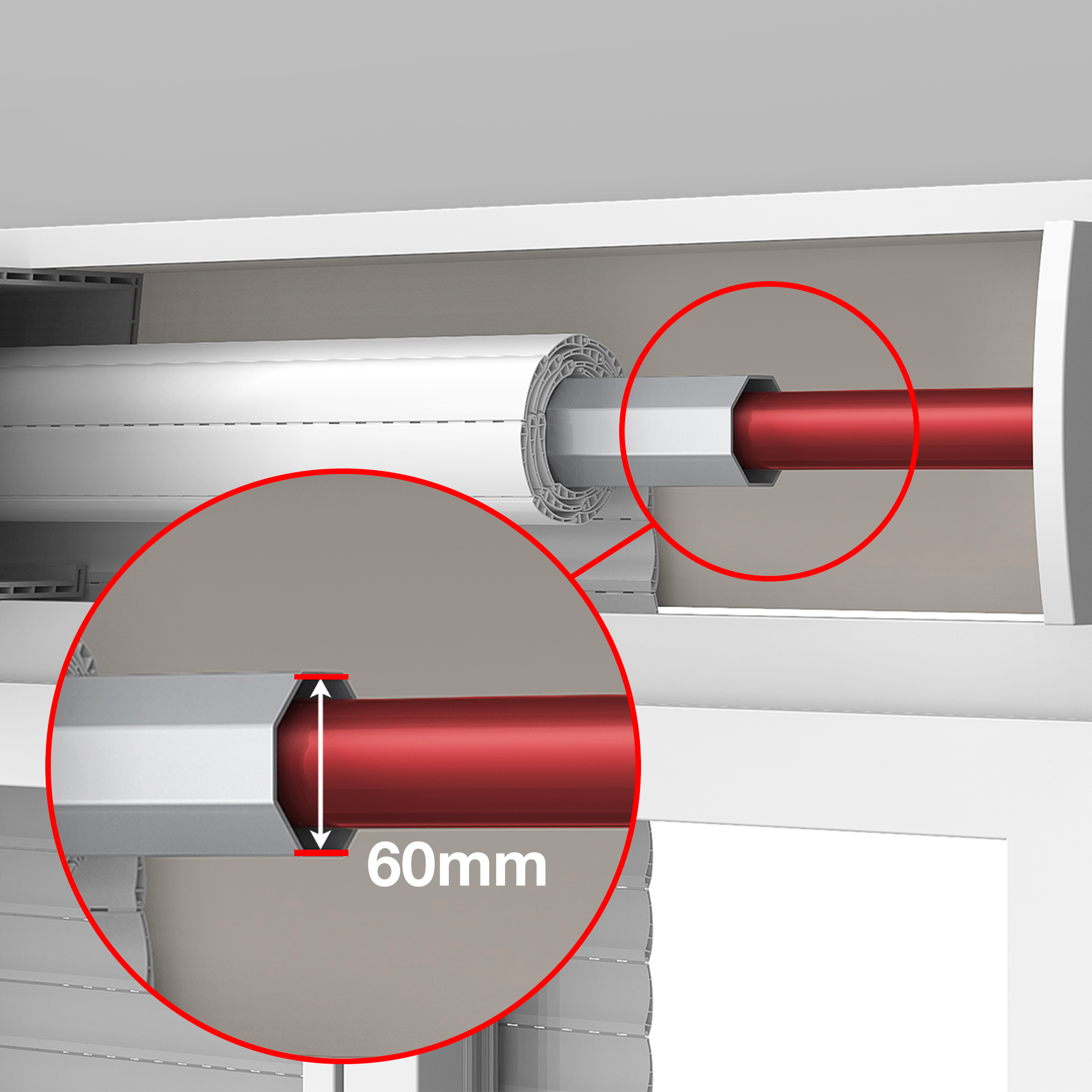 Kit de motorisation 20Nm pour volets roulants et stores