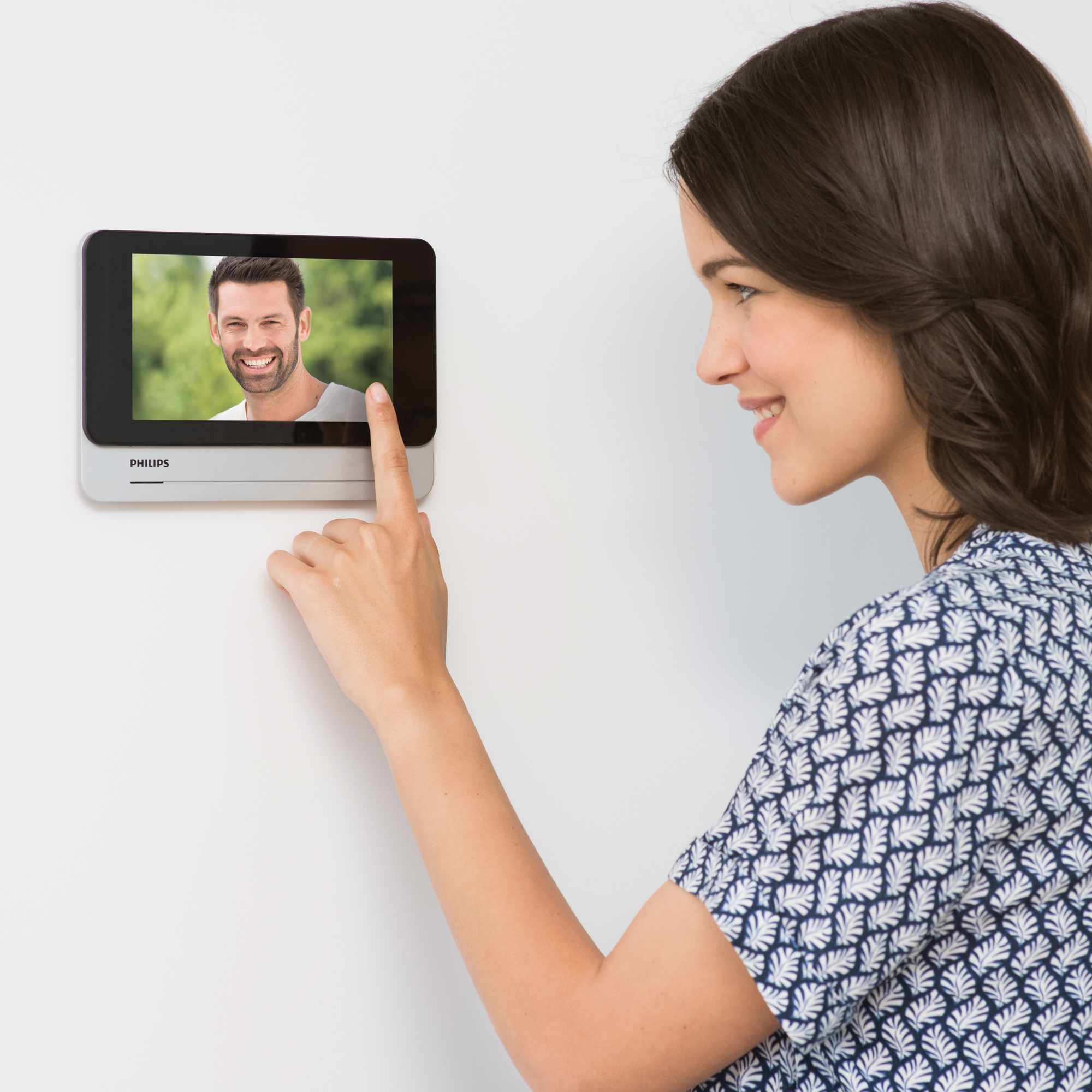 Philips - Sonnette vidéo connectée sans fil - Interphone connecté