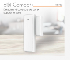 Détecteur d'ouverture de porte pour carillon diBi - diBi Contact+