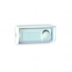 Bouton de sonnette filaire blanc EVOLOGY