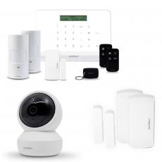 Kit Alarme sans fil connectée HomeSecure pour appartement T2/T3