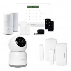 Kit Alarme sans fil connectée HomeSecure pour appartement T2/T3