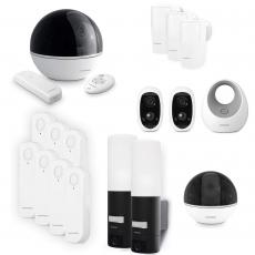 Kit Alarme sans fil connectée LENS pour maison  T4/T5
