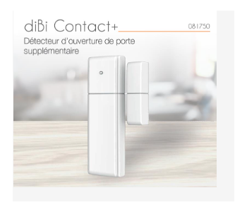 Détecteur d'ouverture de porte pour carillon diBi - diBi Contact+