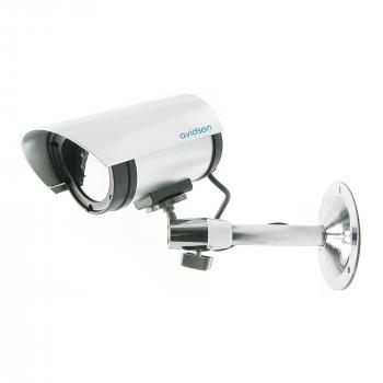 Caméra de surveillance factice avec voyant lumineux