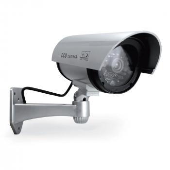 Caméra de surveillance factice avec voyant lumineux