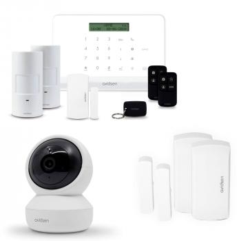 Kit Alarme sans fil connectée HomeSecure pour appartement T2/T3