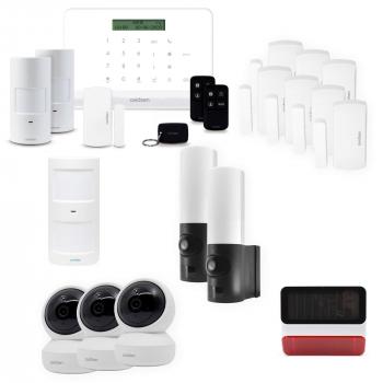Kit alarme sans fil connectée HomeSecure pour votre maison T4/T5