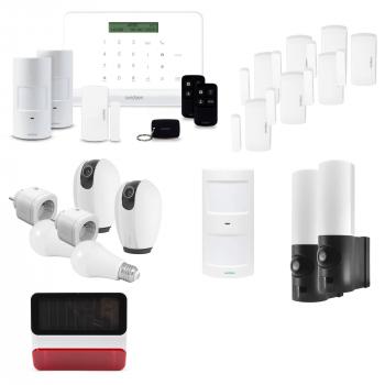 Kit alarme sans fil connectée HomeSecure pour votre maison T4/T5