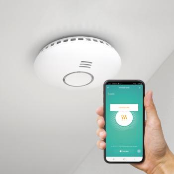 Détecteur de fumée connecté Wifi - Avidsen HomeSmoke