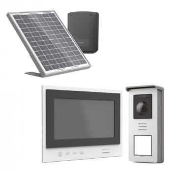 Visiophone Solaire et sans fil simple à installer avec écran nomade - Thomson Air