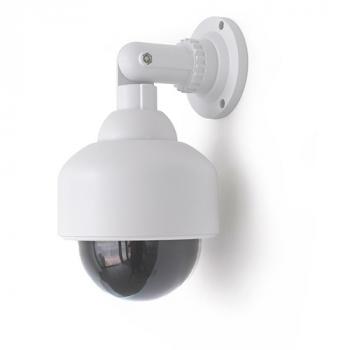 Caméra dôme factice avec voyant lumineux