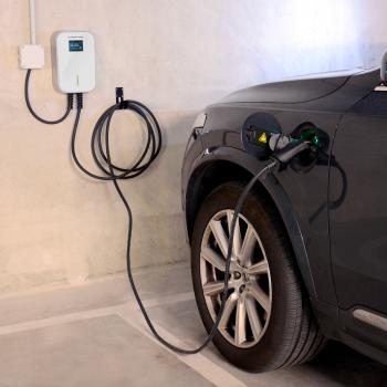 Borne de recharge pour véhicule électrique - Usage domestique - Câble de 6 mètres