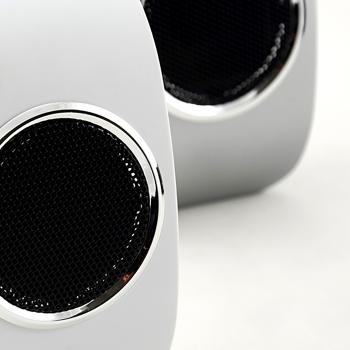 Carillon sans fil Extel Loobs C blanc et noir