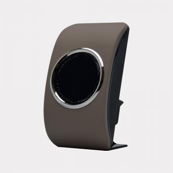 Sonnette + Carillon sans fil Extel Loobs Touch brun taupe portée 200m