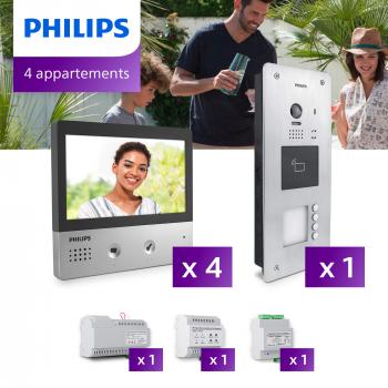 Visiophone sans fil Portier Interphone vidéo Sonnette visuelle M3 720P  Smart WIFI ultra basse consommationsurveillance à distance par téléphone  mobile