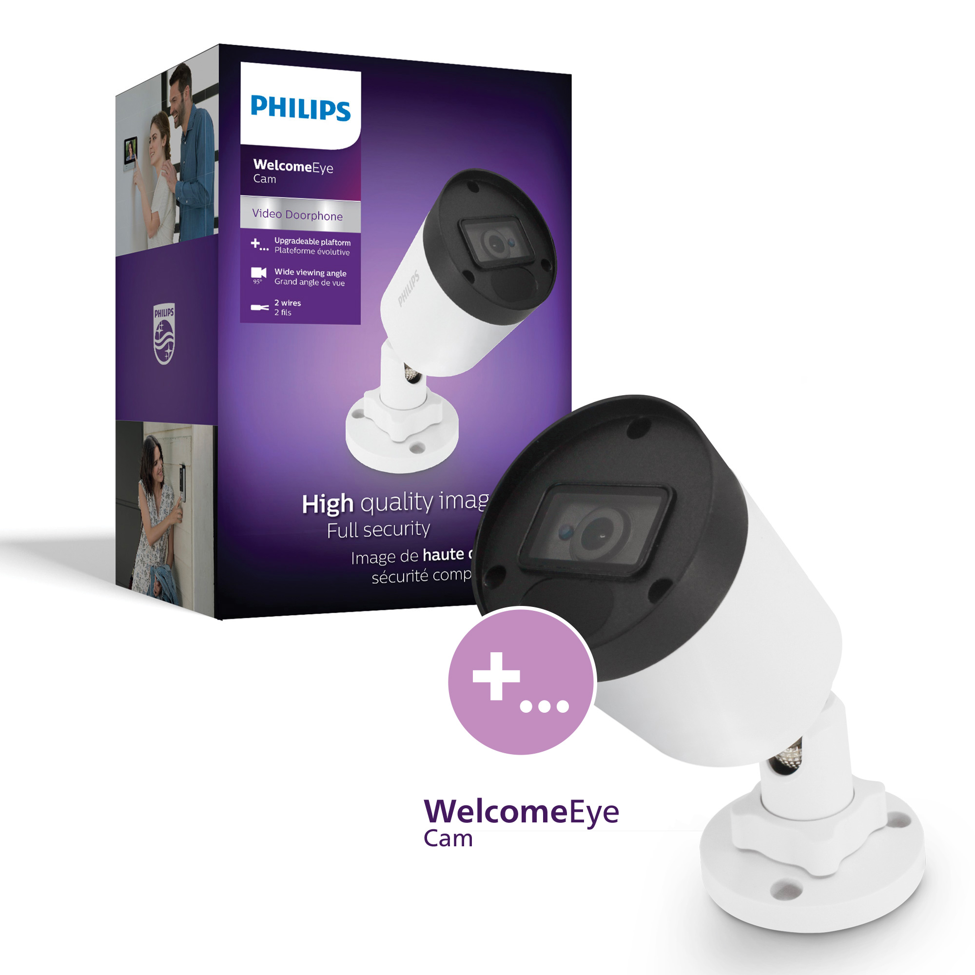 Visiophone filaire connecté - WelcomeEye Connect Pro - Philips - 531022 
