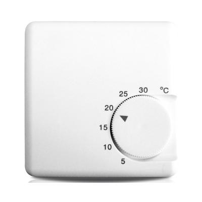 zoom sur le bouton du thermostat mécanique avidsen