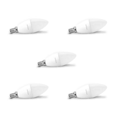 Lot de 5 ampoules Led connectées Avidsen Home Culot E14