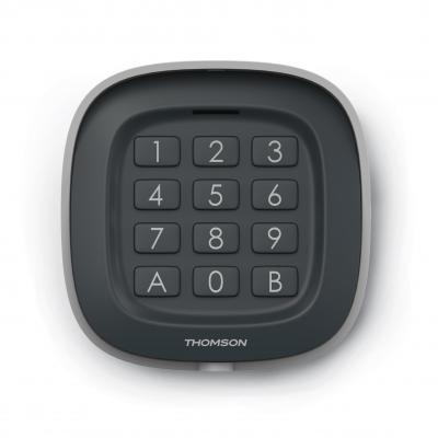 Vue de face du clavier à code sans fil Thomson