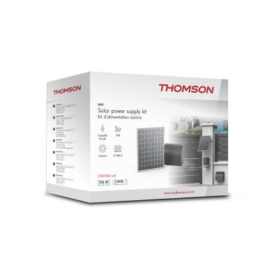Carton du panneau solaire Thomson pour 12 et 24 Volts