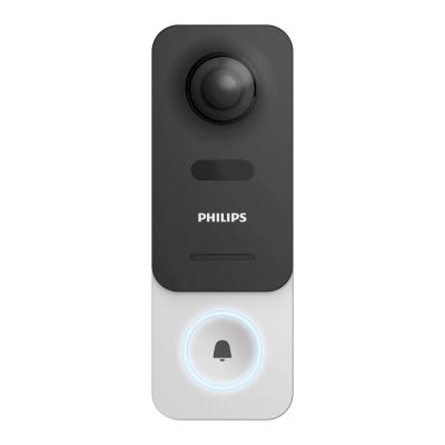 Bouton d'appel allumé de la sonnette connectés Philips Link