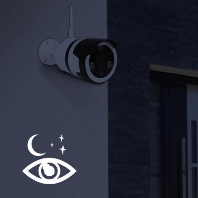 Caméra extérieure avec vision de nuit