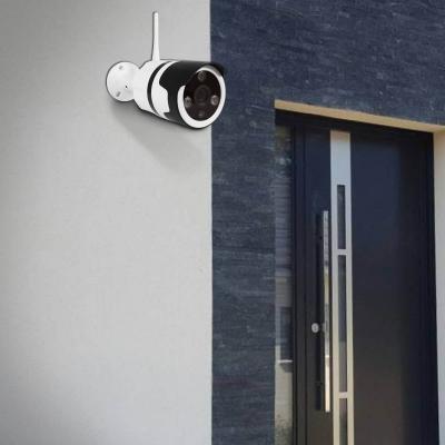 Caméra extérieure sur un mur