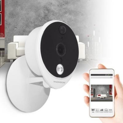 Caméra IP WiFi 1080p Couleur - HD - Usage intérieur Utilisation - 512376 - Thomson