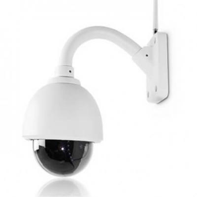 Caméra IP dôme PTZ WiFi 960p usage ext Profil droit - 512393 - Thomson