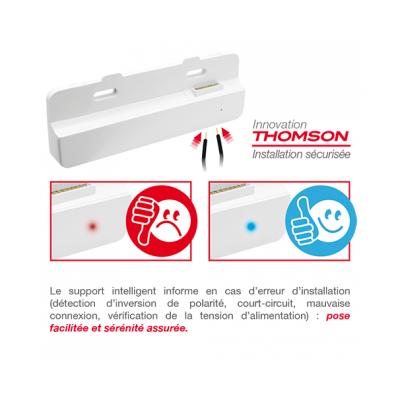 Interphone Vidéo Couleur SMART 761 support moniteur - 512261 - Thomson