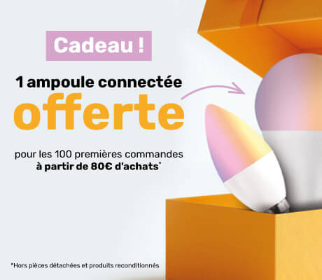 1 ampoule offerte au choix pour les 100 premières commandes à partir de 80€ d'achats