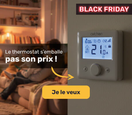 Black Friday : offre sur le thermostat sans fil connecté