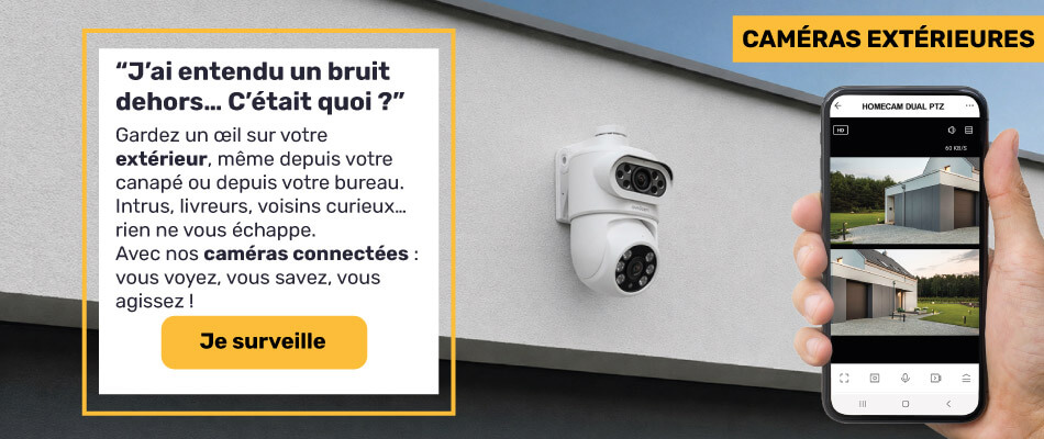 D&eacute;couvrez nos cam&eacute;ras pour ext&eacute;rieur