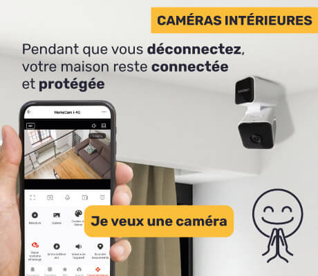 Découvrez nos caméras intérieures