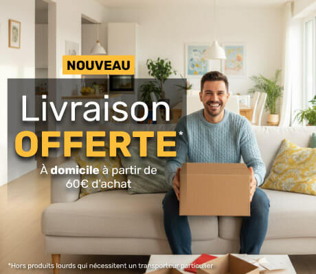 Profitez de la livraison gratuite &agrave; domicile &agrave; partir de 60&euro; d'achat