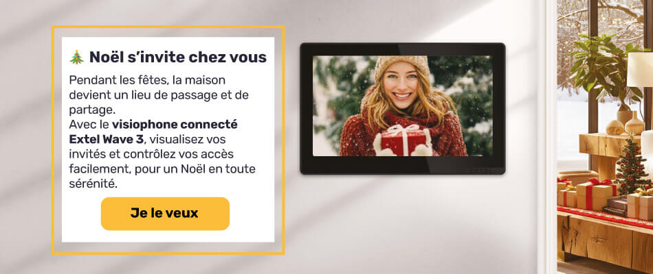 D&eacute;couvre le visiophone Extel Wave 3