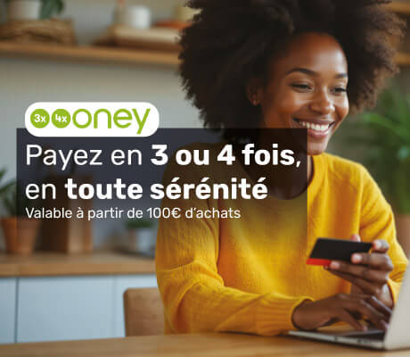 Profitez du paiement en 3 ou 4 fois