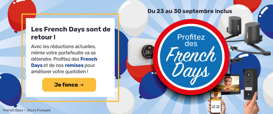 French Days : Profitez de nos remises sur une sélection de produits