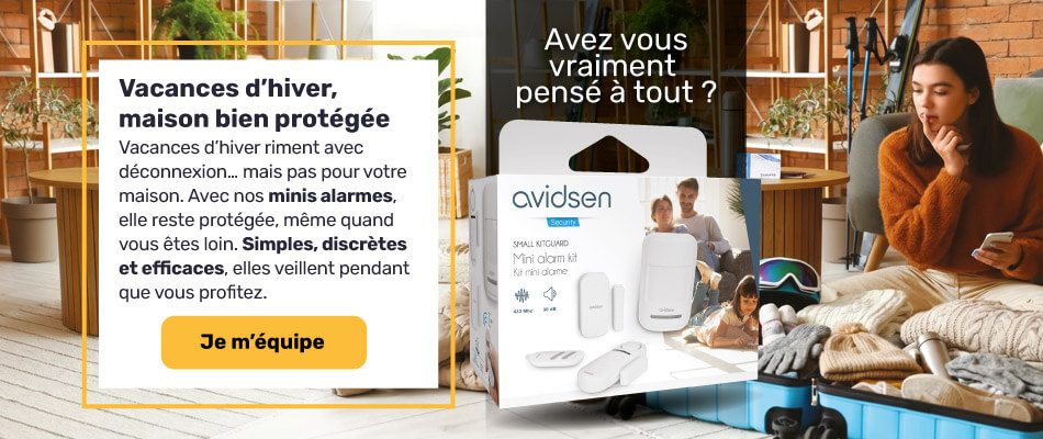 Logement protégé grâce à nos mini alarmes