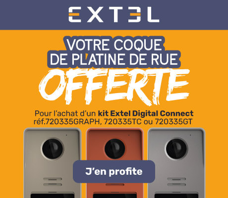 Votre coque de platine de rue offerte dans votre kit Visiophone Digital Connect + coque 